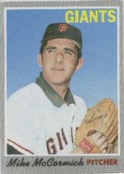 1970 Topps Baseball Cards      337     Mike McCormick